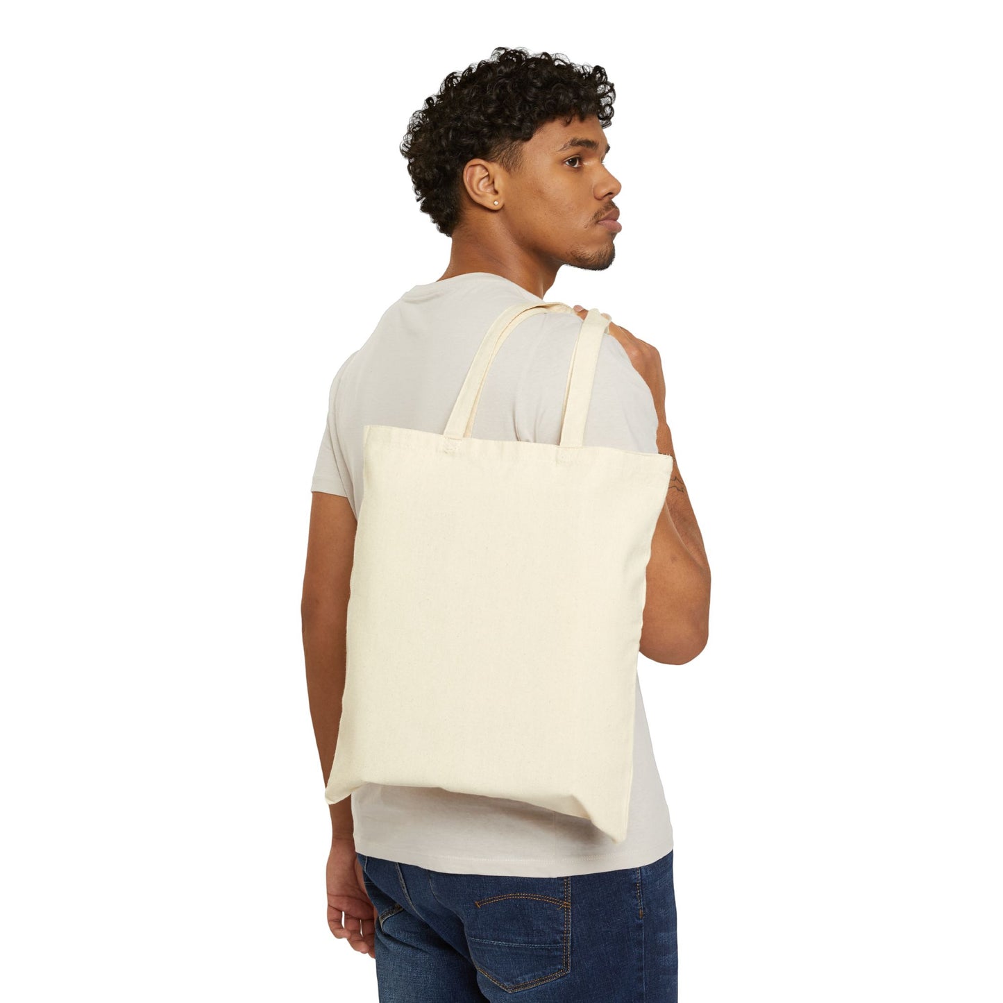 Lettuce Go to the Market Tote Bag – Funny Cotton Canvas Grocery Bag
